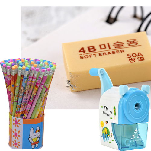 學(xué)生卡通鉛筆橡皮無毒套裝 高性價(jià)比學(xué)習(xí)文具批發(fā)指南